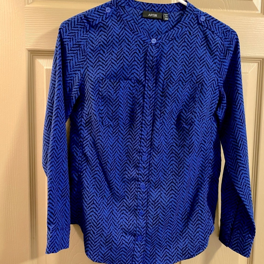 APT.9// button down blouse